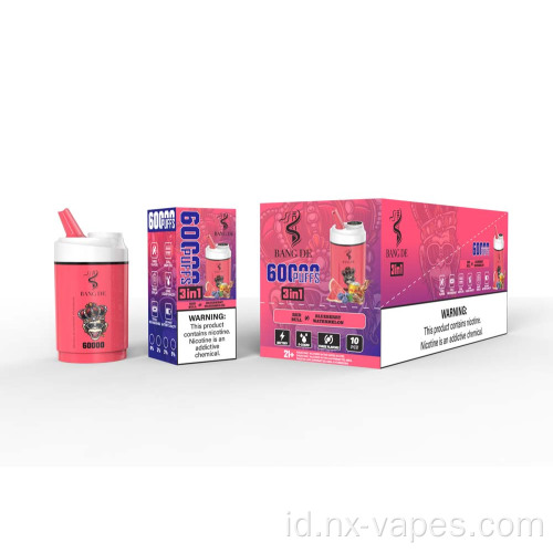 Bang de 60k harga vape sekali pakai